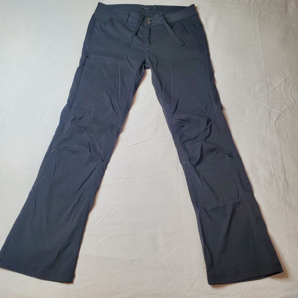 Prana Womens Size 10R Halle Hiking Pant Drawstring Black W4HARG113 - Picture 4 of 7